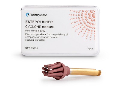 Packaging and contents of the ESTEPOLISHER CYCLONE medium