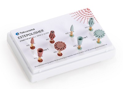 Packaging and contents of the ESTEPOLISHER Starter Kit