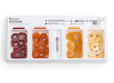 Packaging and contents ESTEDISC starter kit 14mm