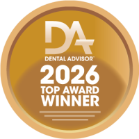 Logo Dental Advisor 2026 Top Award Winner