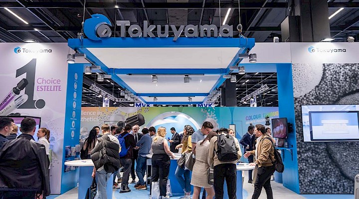 Tokuyama Dental kiállítási stand rendezvények, vásárok és tanfolyamok vizualizációjához