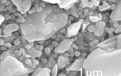 SEM-afbeelding (vergroting 20.000x), Tetric EvoCeram, Ivoclar Vivadent