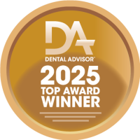 Logo Dental Advisor 2025 Top Award Winner