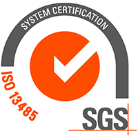 Logo ISO 13485 SGS