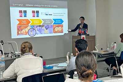Vortrag von Dr. Tomohiro Takagaki während des Tokuyama Master Course 2026