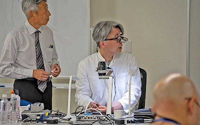 Hands-on Kurs mit Dr. Noboru Takahashi während des Tokuyama Master Course 2026